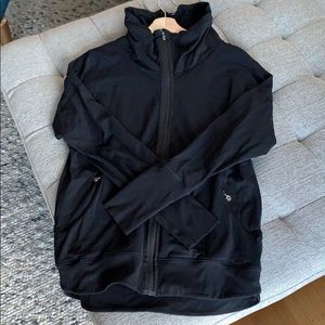 Black Lululemon zip up
